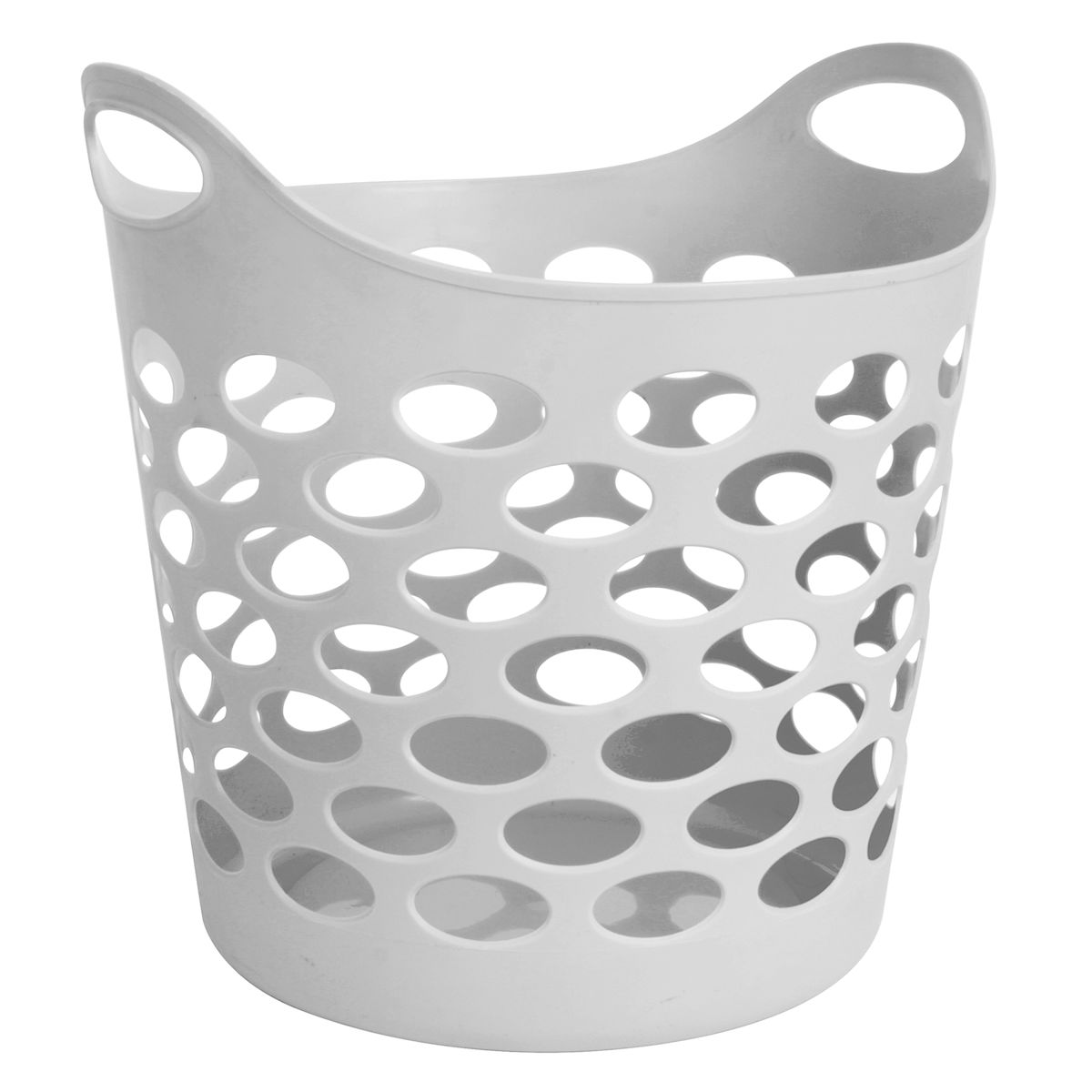 At Home Grey Flexible Laundry Basket 30l
