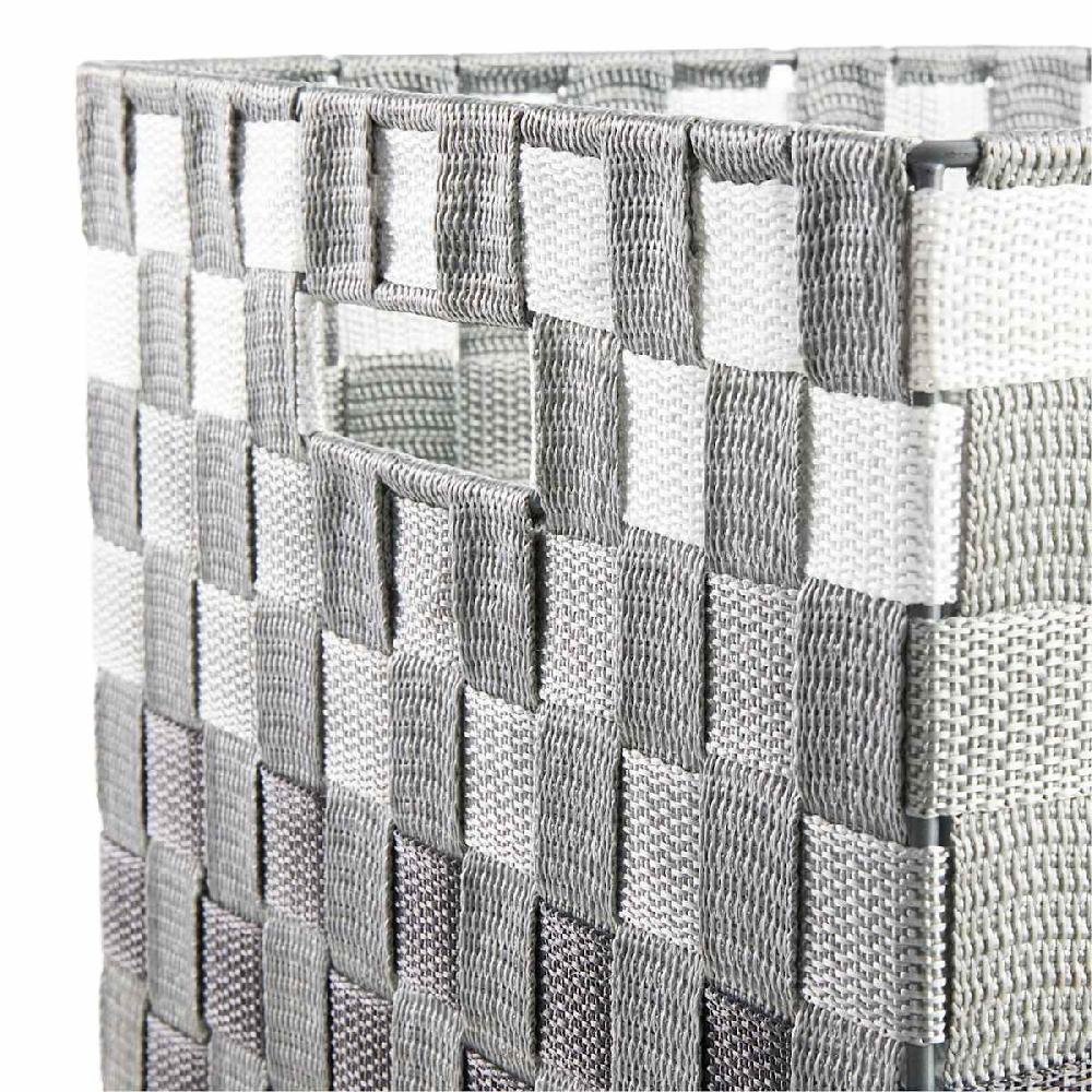At Home Grey Ombre Storage Basket Large