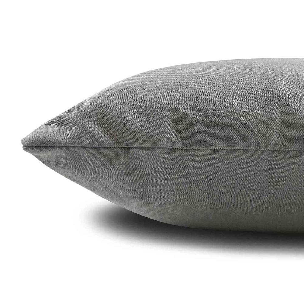 At Home Grey Throw Pillow 18"