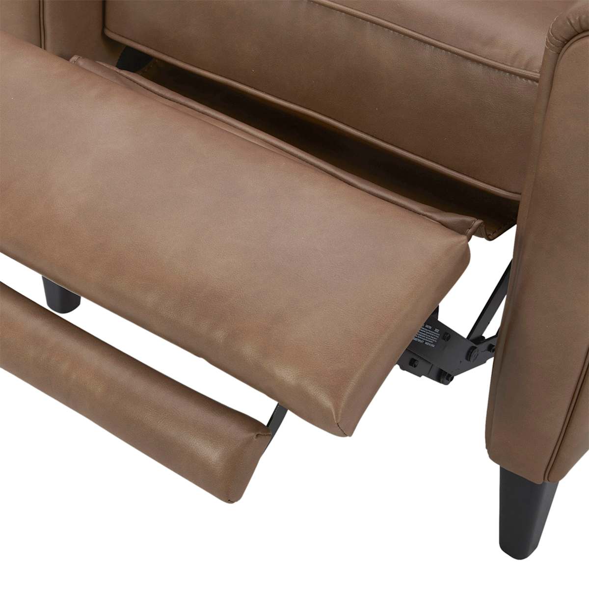 At Home Harrison Push-Back Recliner Cognac