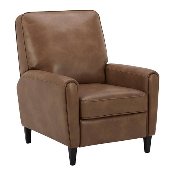 at home Harrison Push-Back Recliner Cognac