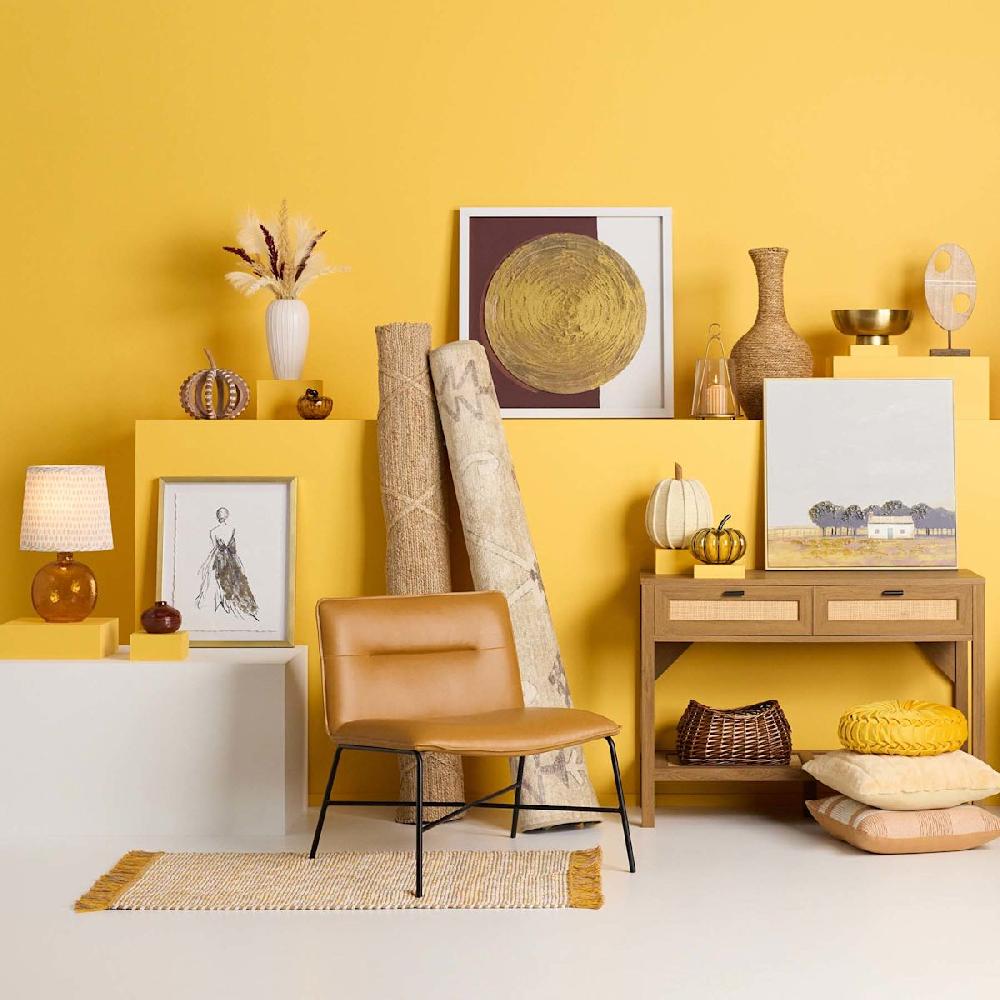 At Home Hazel Wooden Console Table Brown