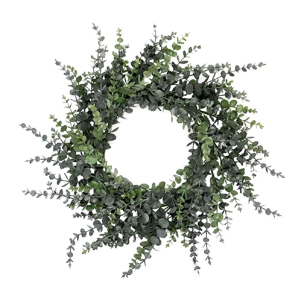 At Home Honeybloom Eucalyptus Wreath 24"
