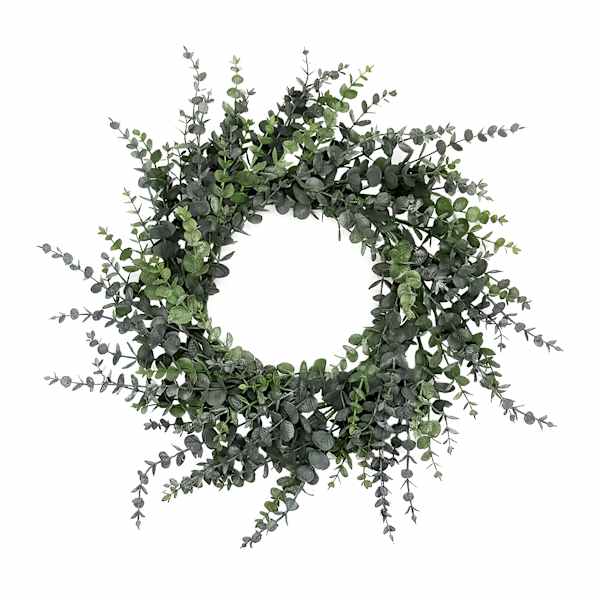 at home Honeybloom Eucalyptus Wreath 24"
