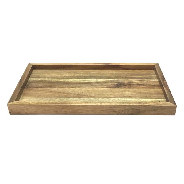 at home Honeybloom Howell Acacia Wood Counter Tray