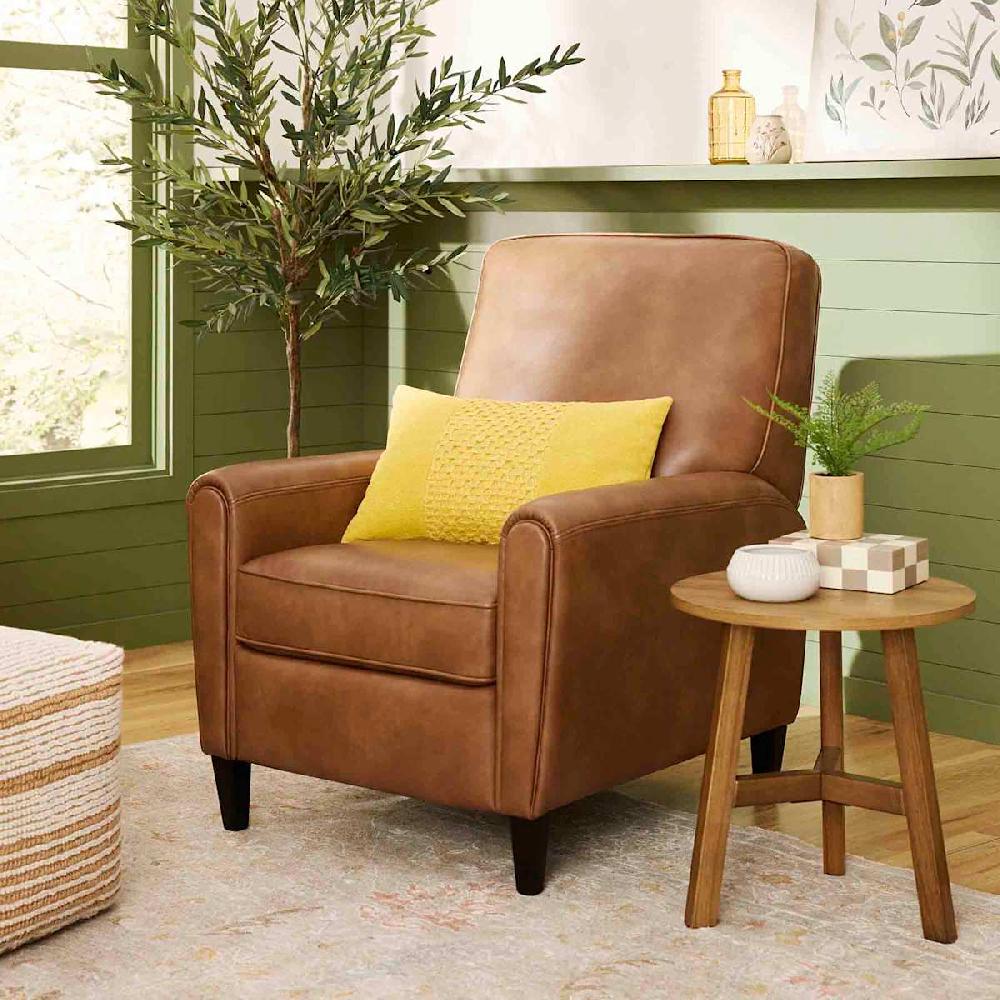 At Home Honeybloom Tan & White Checkered Box Small