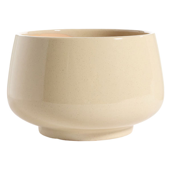 at home Indoor Ivy Beige Ceramic Planter Large