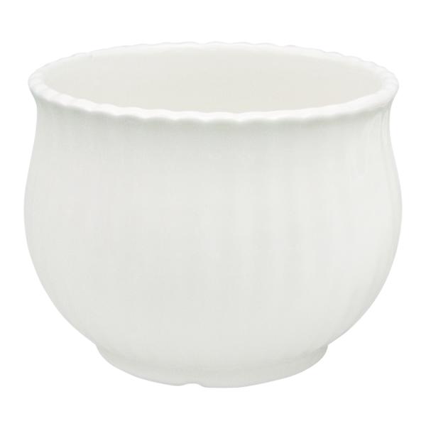 at home Indoor White Cabbage Ceramic Pot Large