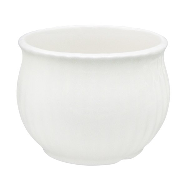 at home Indoor White Cabbage Ceramic Pot Medium