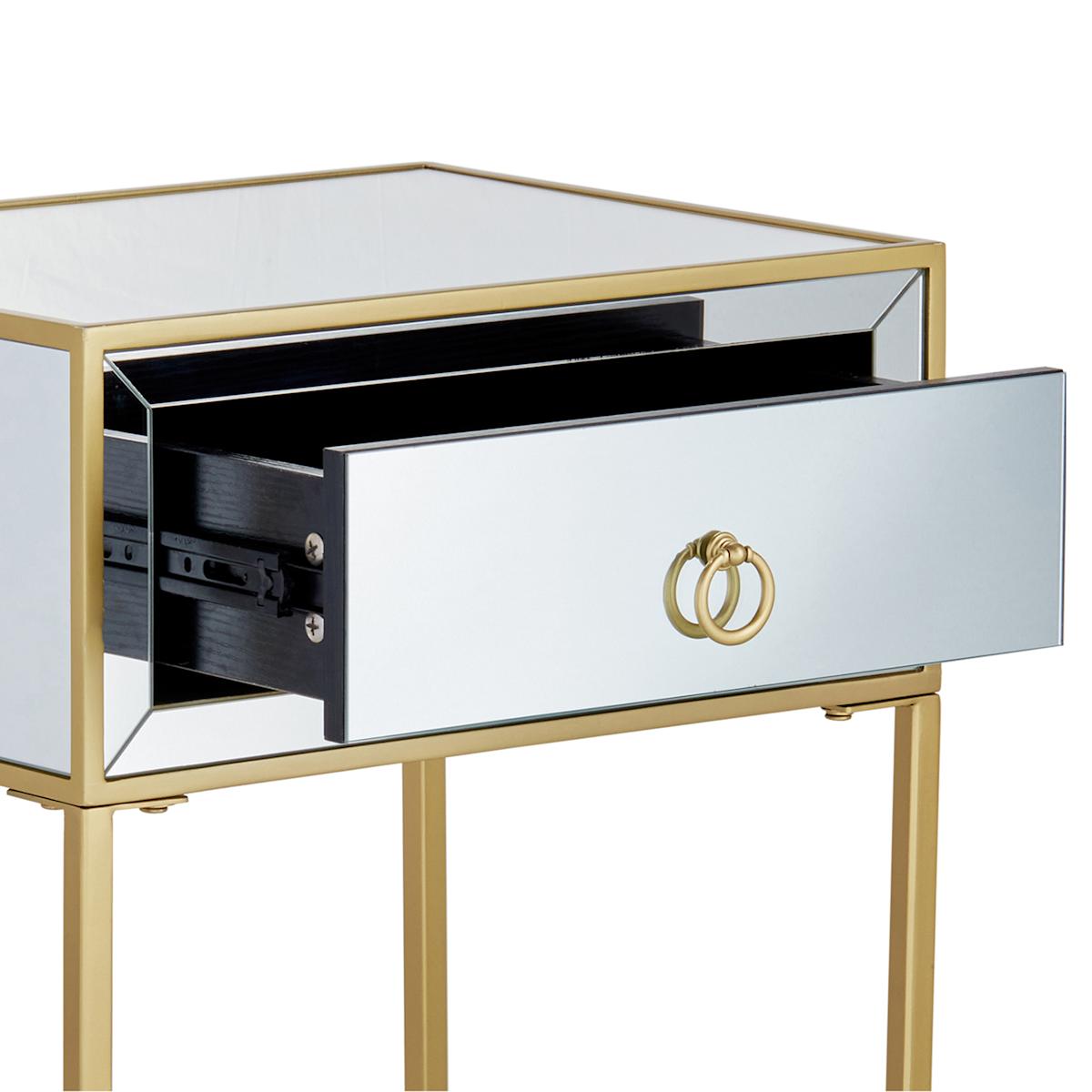 At Home Ingrid 1-Drawer Nightstand