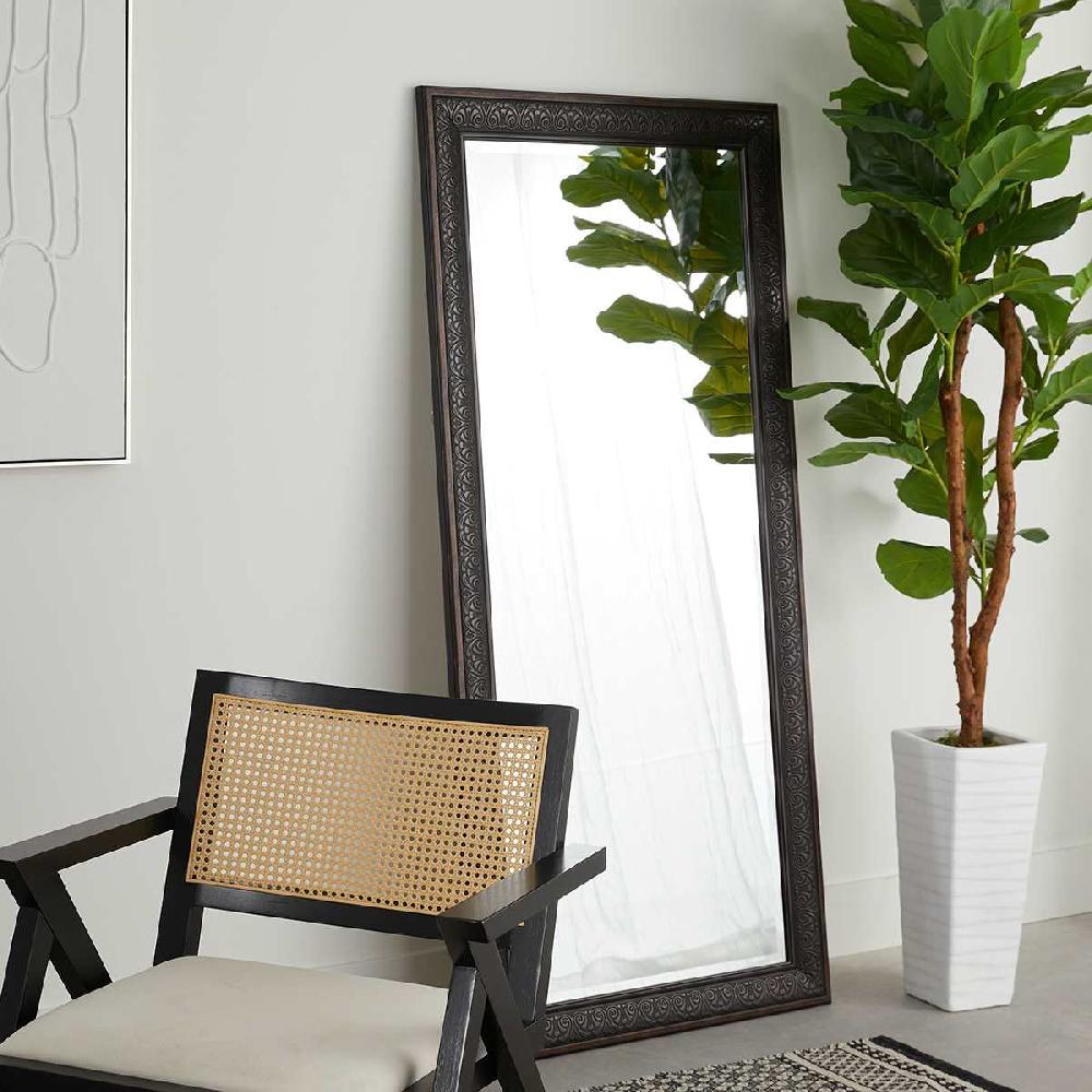 At Home Isaac Bronze Leaner Mirror 31x65