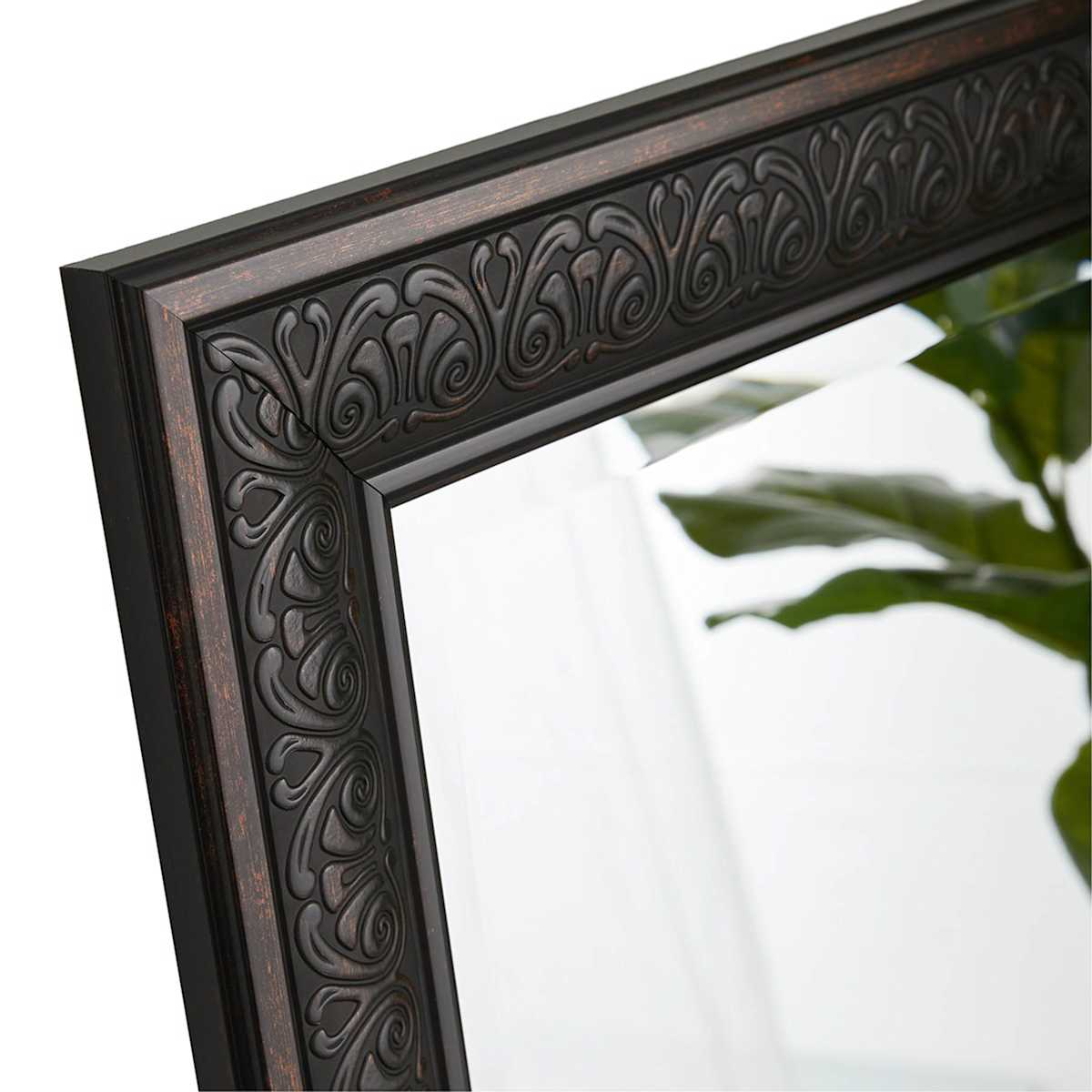 At Home Isaac Bronze Leaner Mirror 31x65