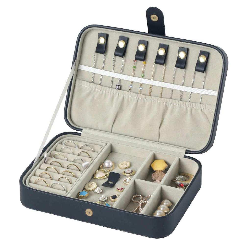 At Home Jewelry Box Black