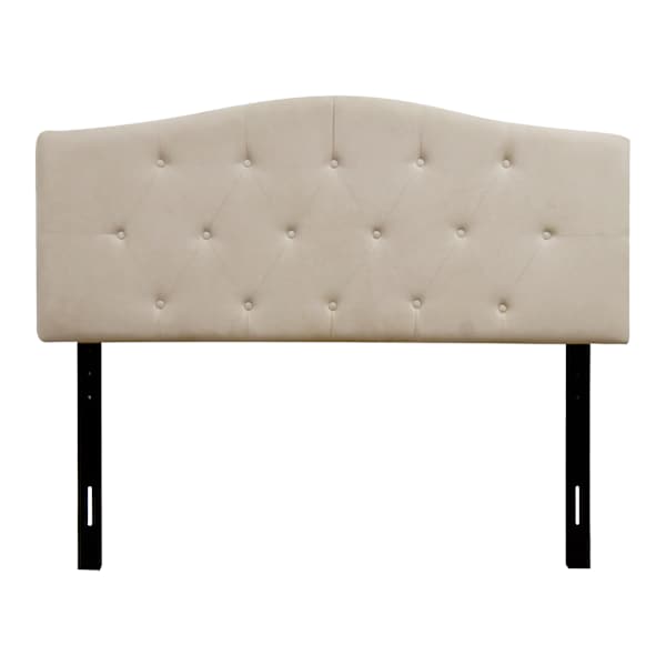 at home Kane Beige Tufted Queen Headboard