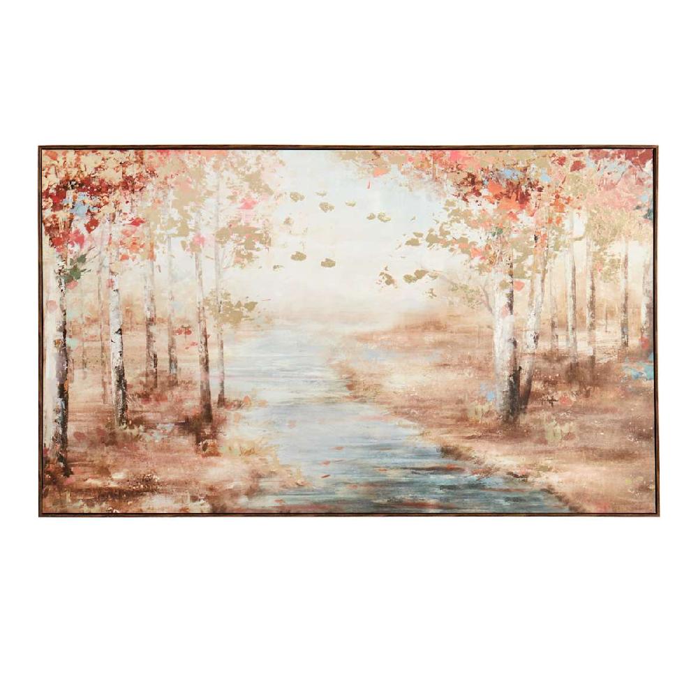 At Home Landscape Canvas Wall Art 36x60