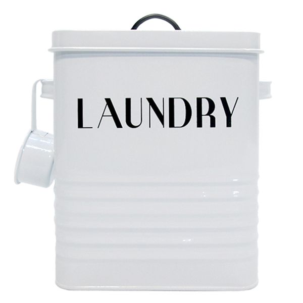 at home Laundry Lombard Storage Canister Large
