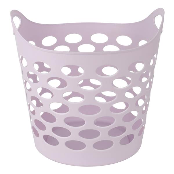 at home Lavender Flexible Laundry Hamper 30l