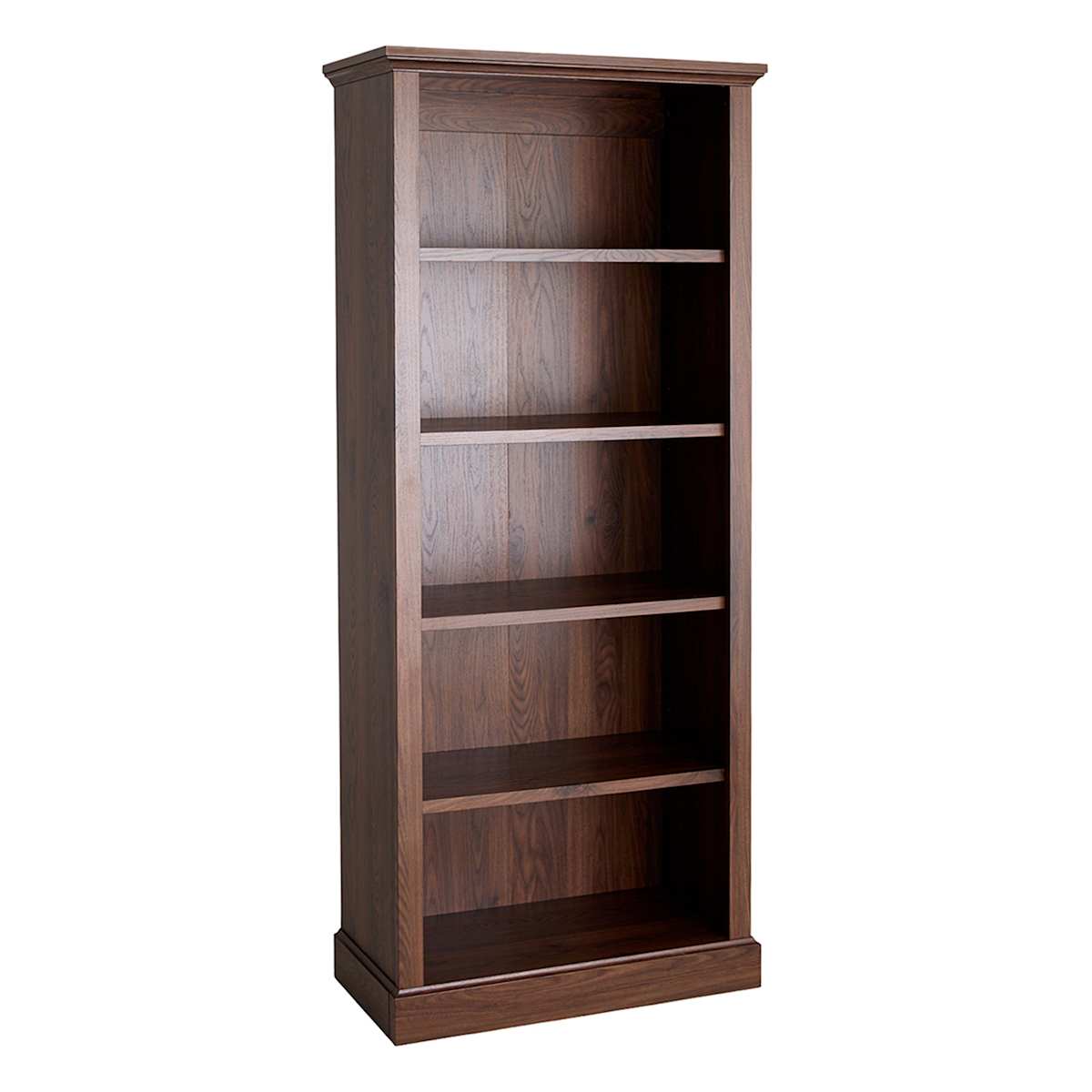 At Home Lorraine Wooden Shelf Walnut Finish