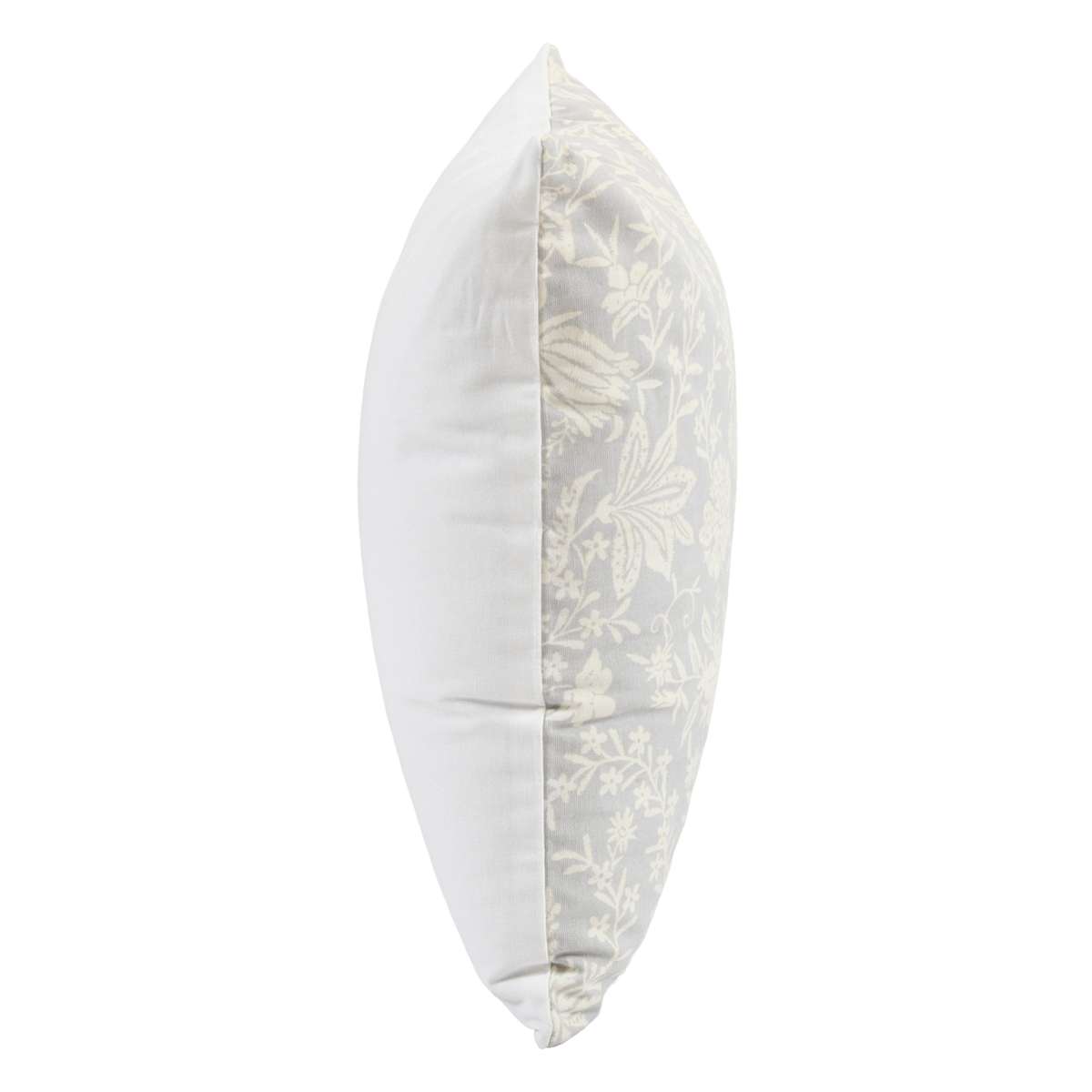 At Home Lotus Floral Print Throw Pillow 18"