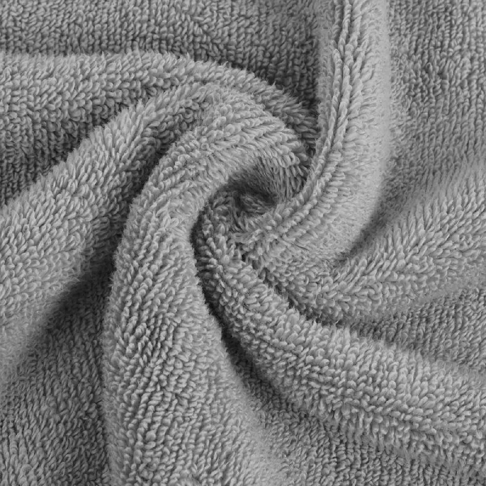 At Home Luxury Grey Bath Towel 30x56