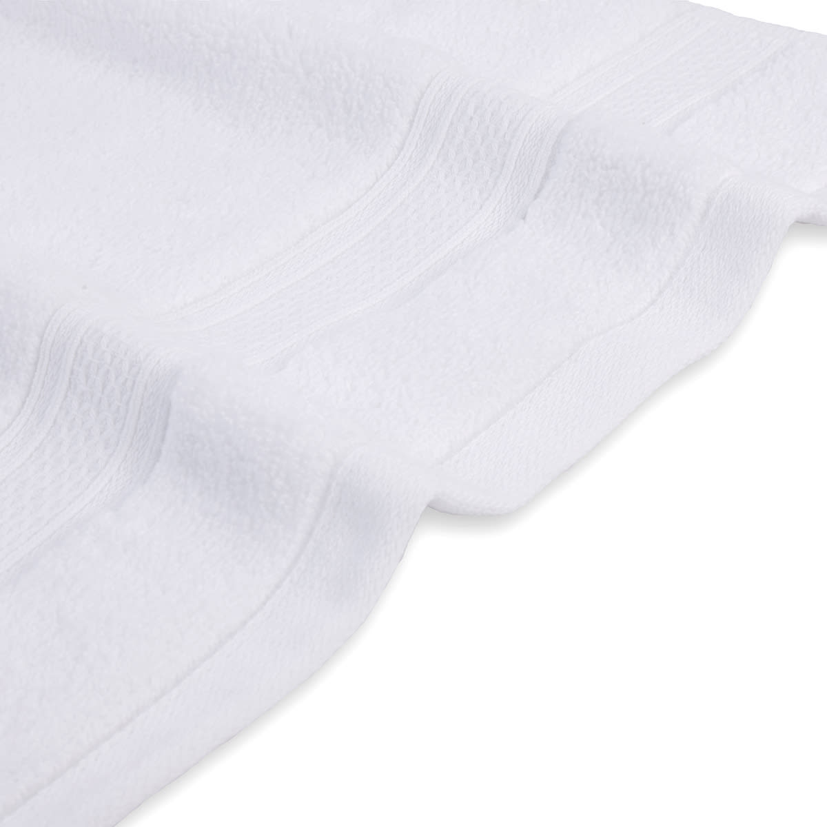 At Home Luxury White Hand Towel 16x28