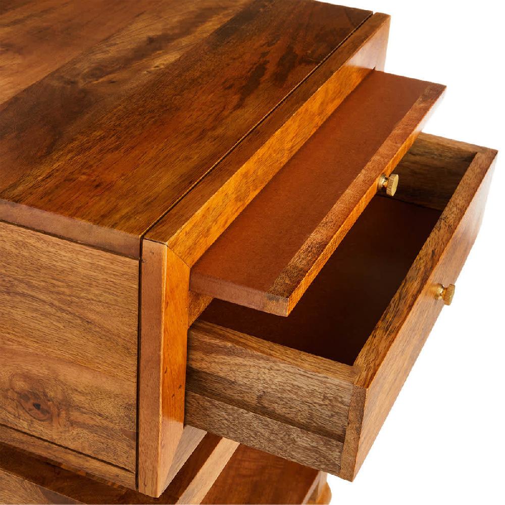 At Home Maddison Natural Accent Table