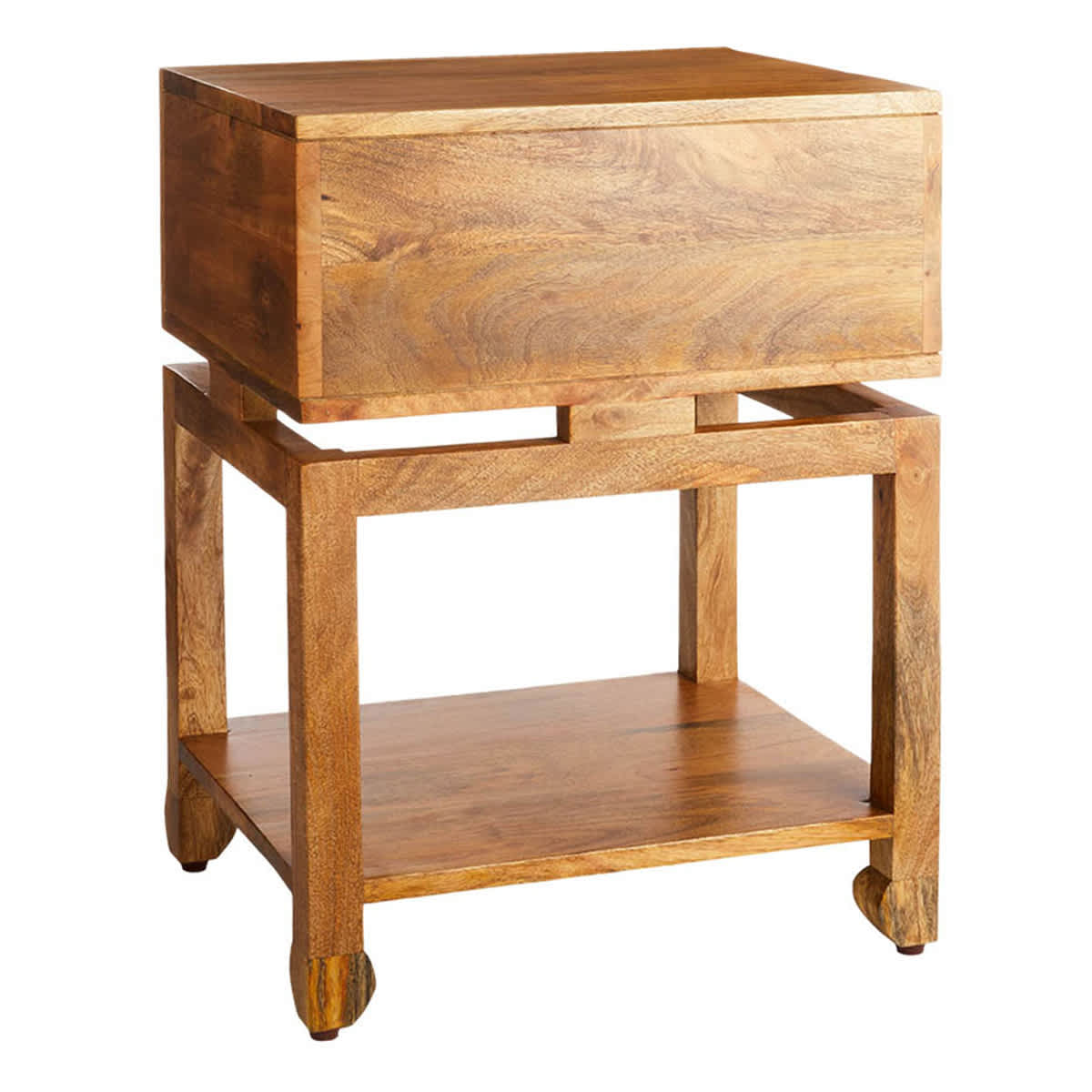 At Home Maddison Natural Accent Table