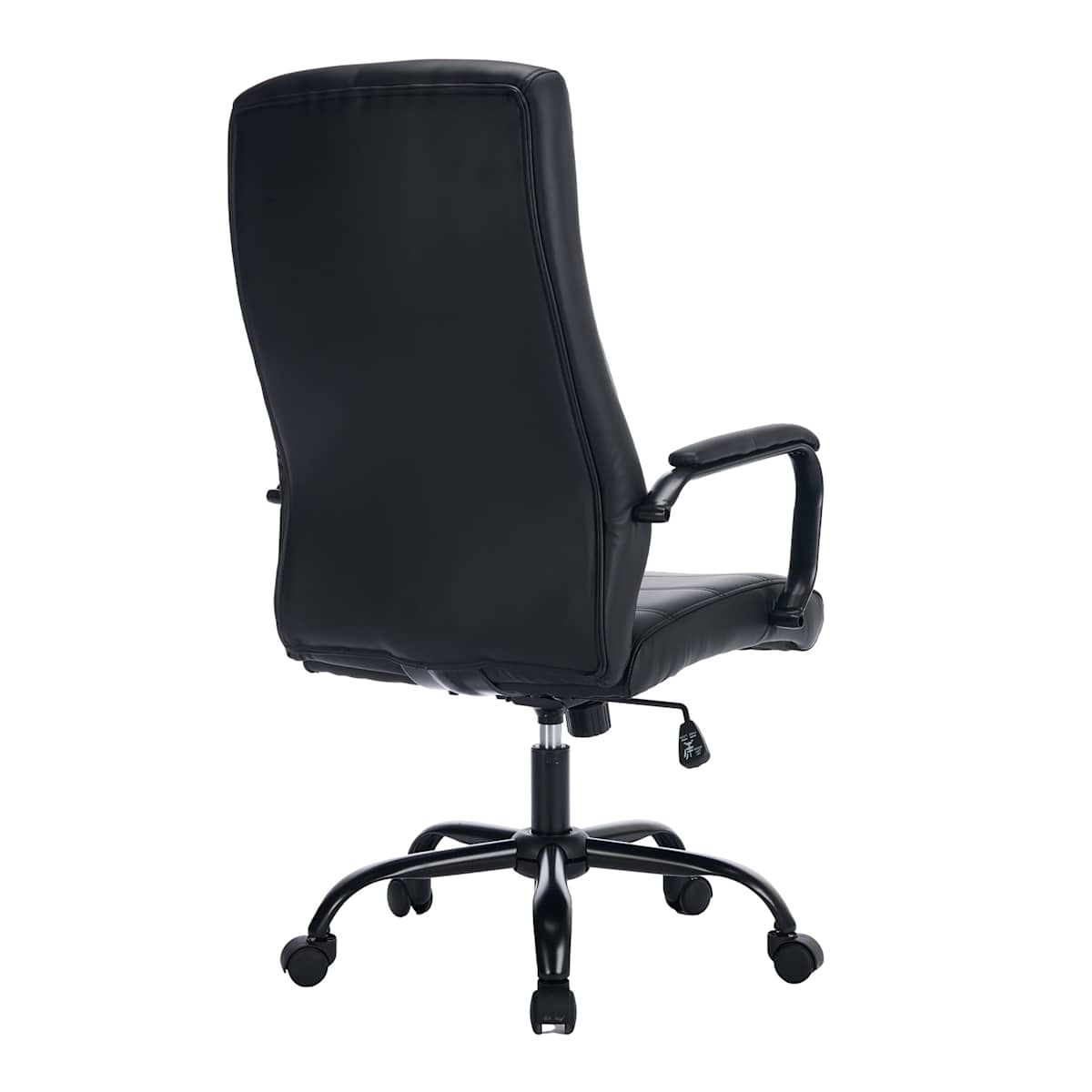 At Home Matthew Faux Leather Office Chair Black
