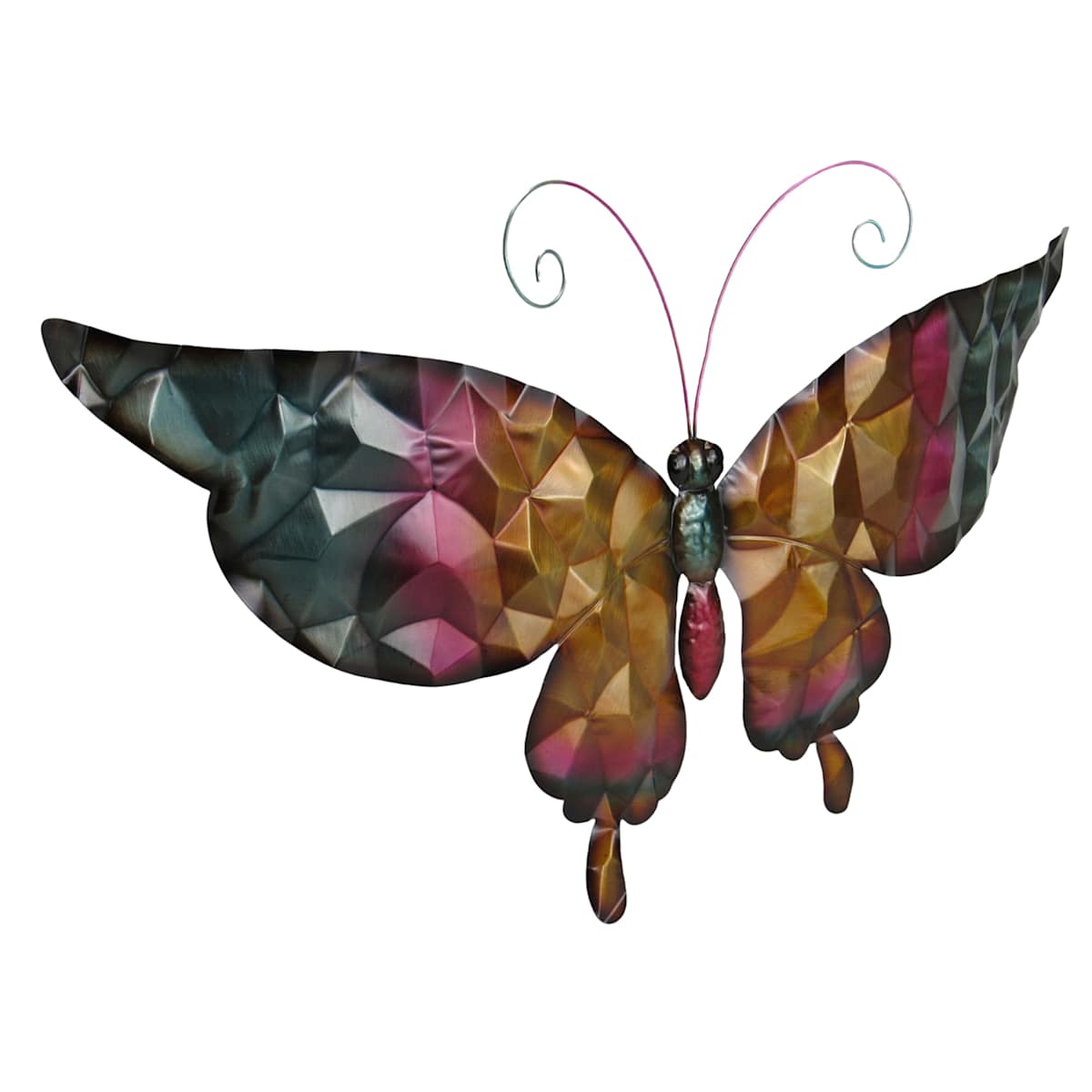 At Home Metal Bronzed Butterfly Wall Decor 33"