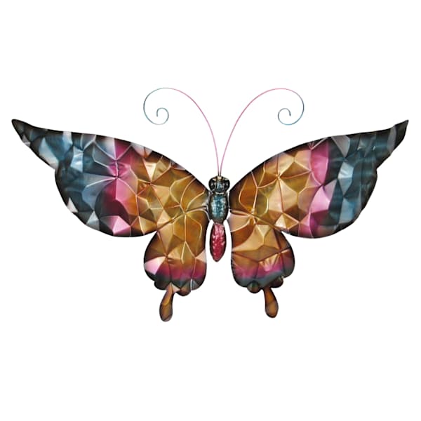 at home Metal Bronzed Butterfly Wall Decor 33"