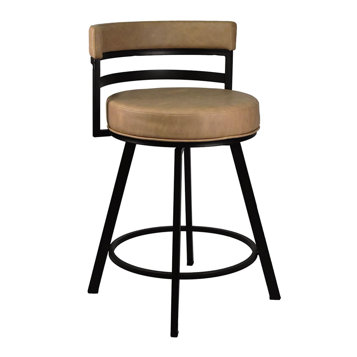 At Home Milo Counter Stool Tan