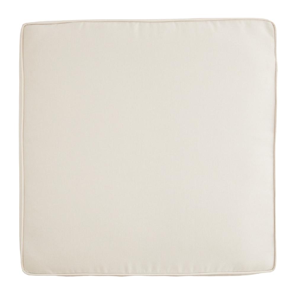 At Home Natural Canvas Outdoor Deep Seat Cushion