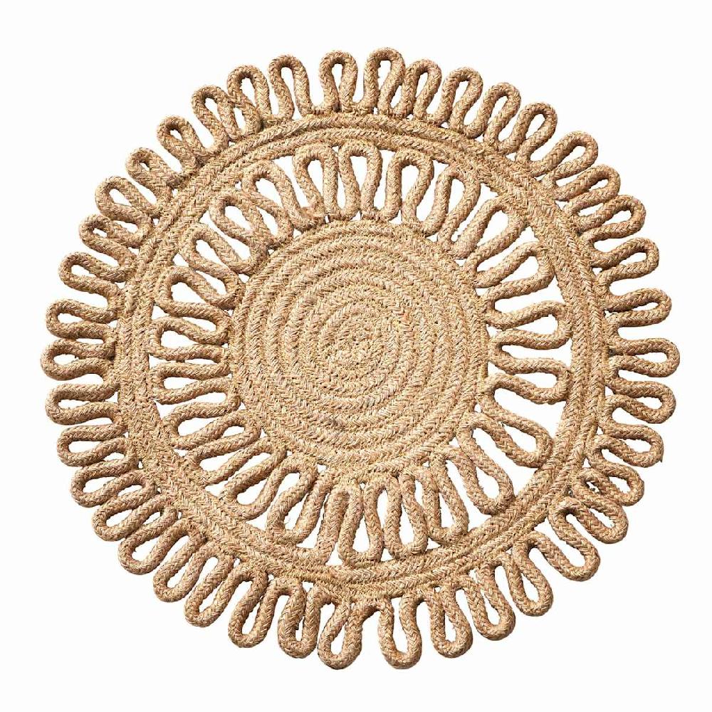 At Home Natural Jute Round Placemat