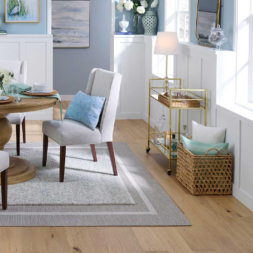 At Home Natural Rattan Charger Plate 13.8"