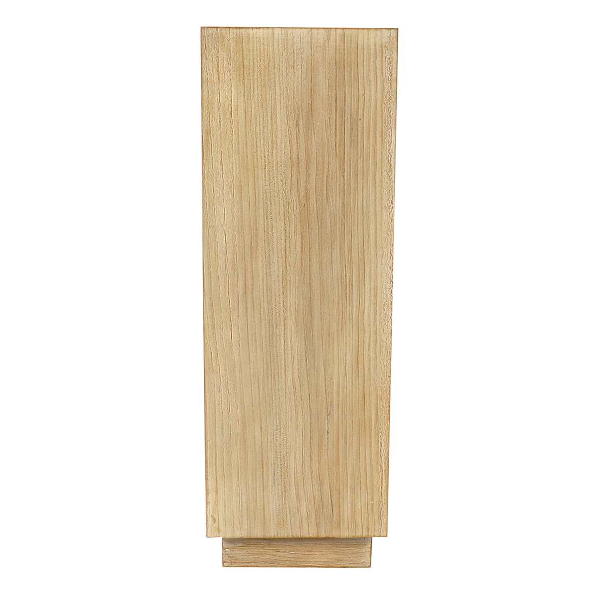 At Home Natural Wood Pedestal 30"