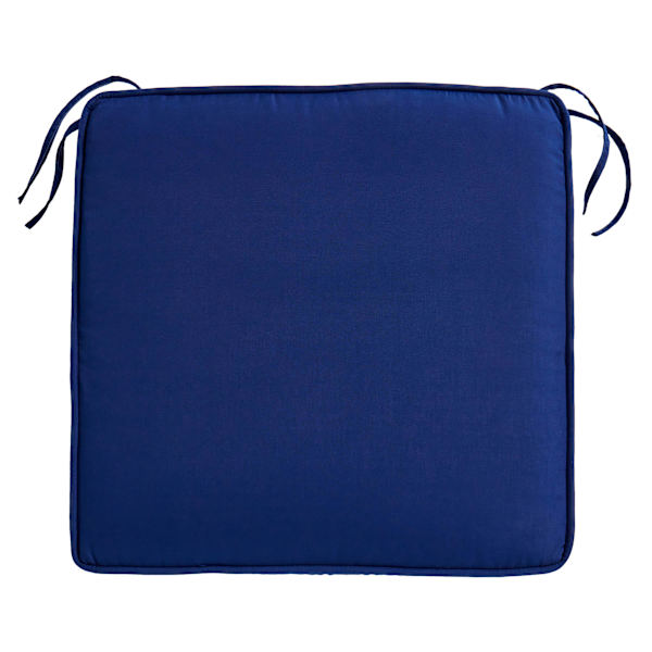 at home Navy Blue Canvas Outdoor Deep Seat Cushion