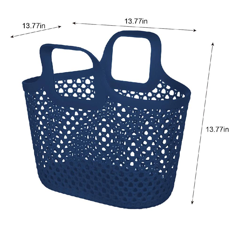 At Home Navy Blue Flex Tote 9l