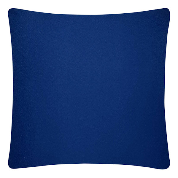 at home Navy Blue Throw Pillow 18"