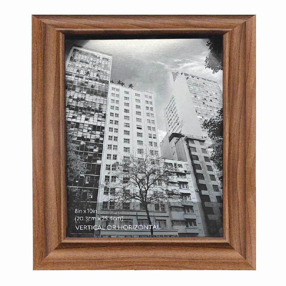 At Home No Mat Walnut Wall Frame 8x10