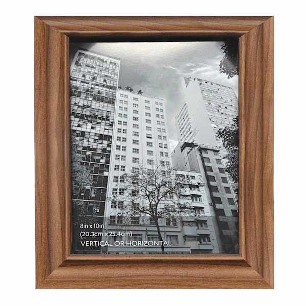 at home No Mat Walnut Wall Frame 8x10