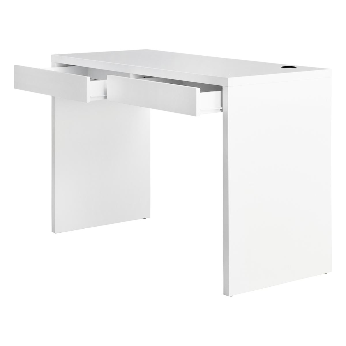 At Home Nolan White Wooden Desk