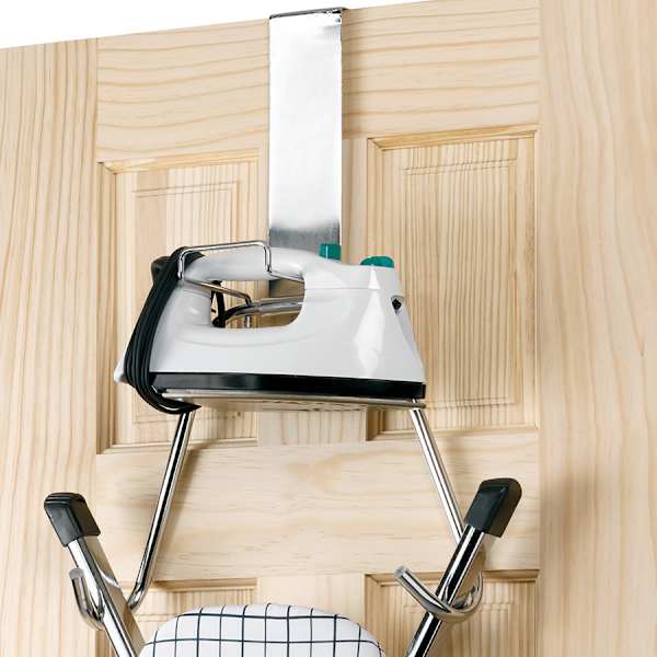 at home Over The Door Ironing Board Mount Metallic