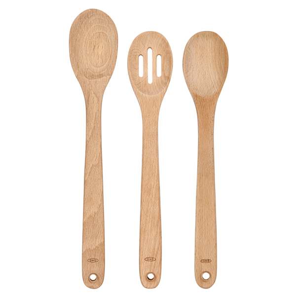 at home OXO Softworks 3-Piece Wooden Spoon Set