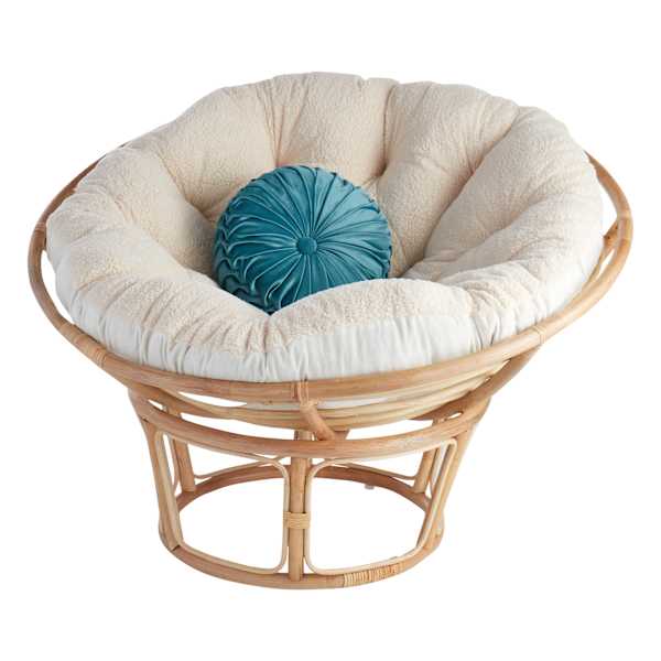 at home Papasan Chair 3-Piece Set
