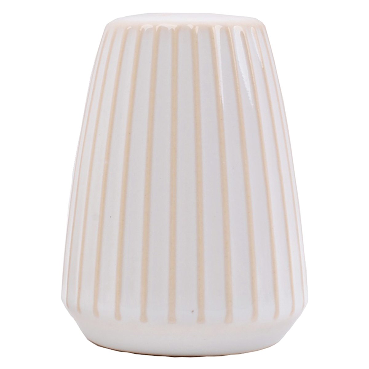 At Home Pasadena White Salt & Pepper Shaker Set