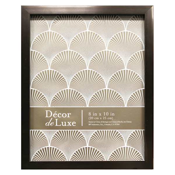 at home Pewter Tabletop Picture Frame 8x10