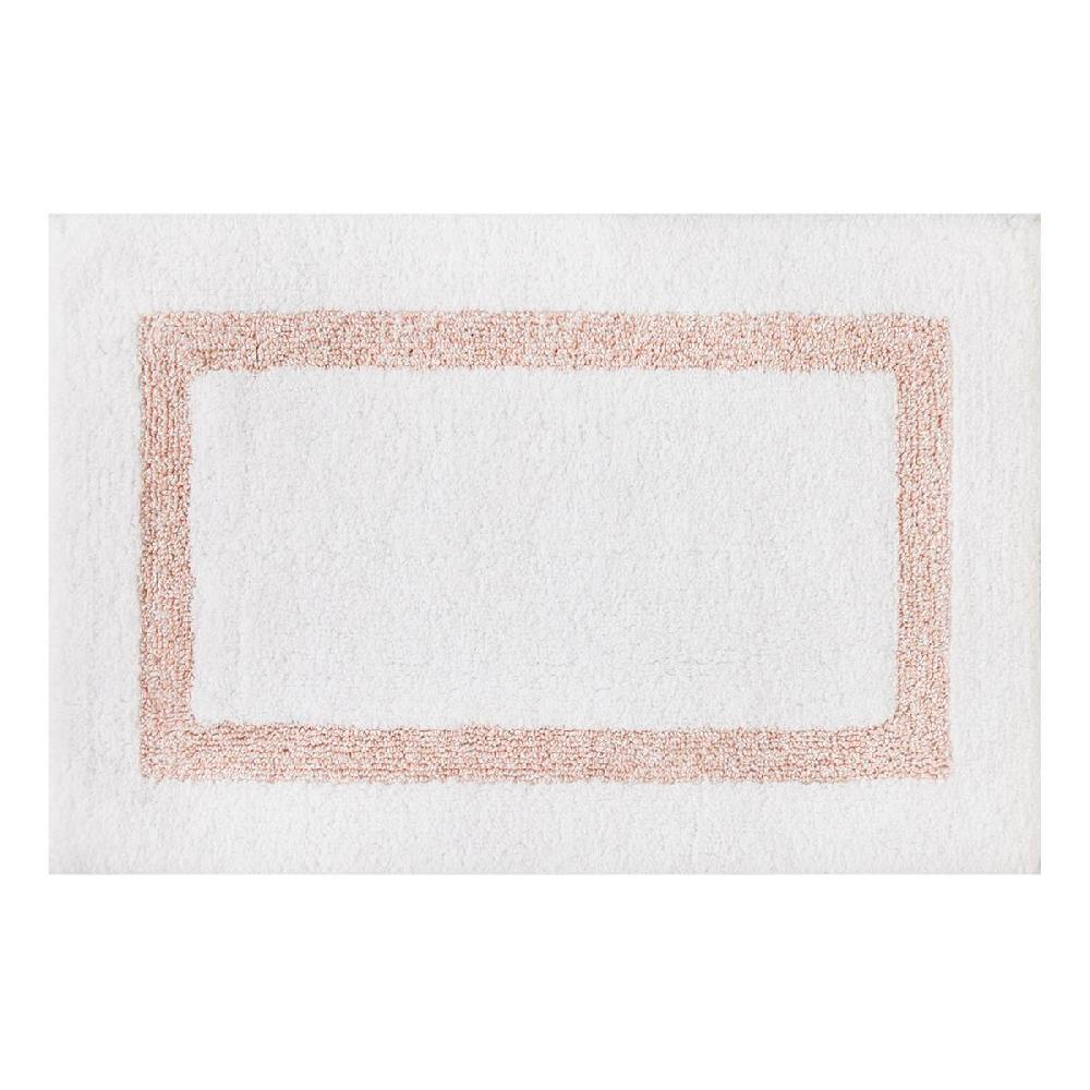 At Home Pink Racetrack Design Bath Rug 20x30