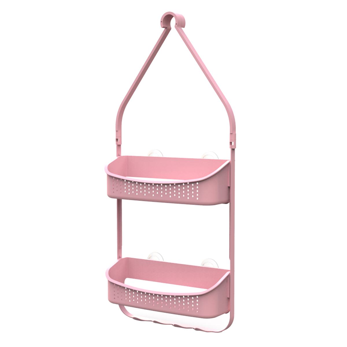 At Home Pink Shower Caddy