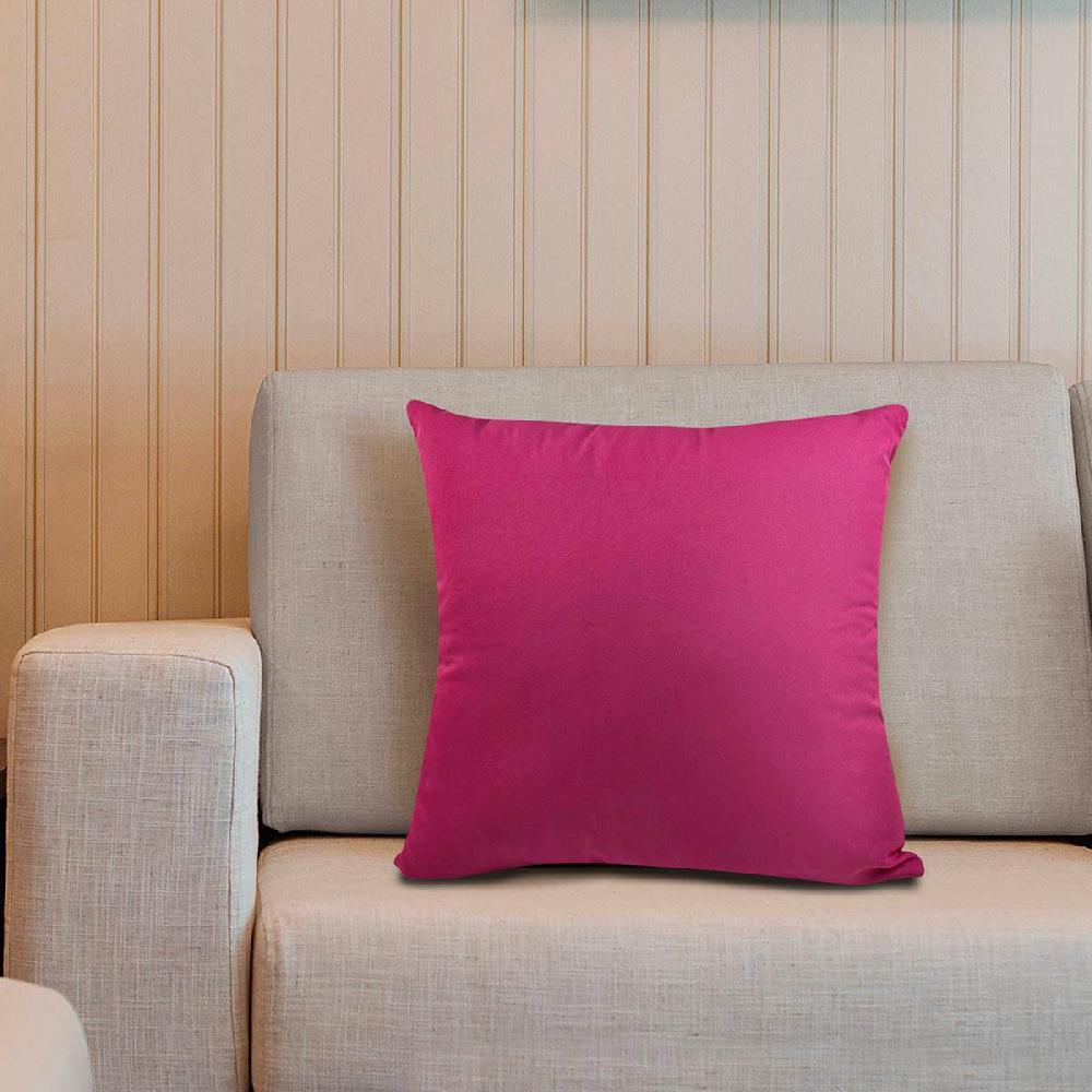 At Home Pink Throw Pillow 18"