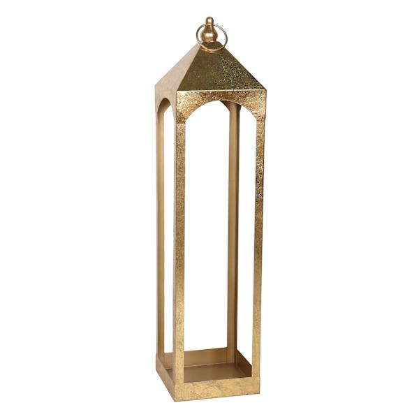 at home Providence Gold Metal Lantern 36"
